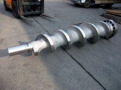 噴砂處理過的螺旋軸